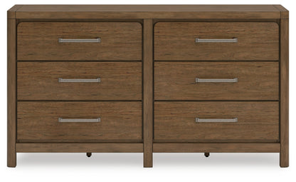 Cabalynn King Upholstered Bed, Dresser and 2 Nightstands