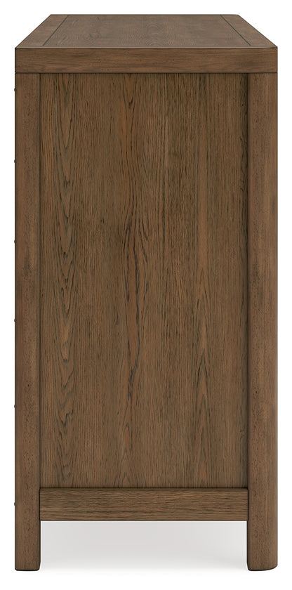 Cabalynn King Upholstered Bed, Dresser and 2 Nightstands