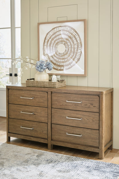 Cabalynn King Upholstered Bed, Dresser and 2 Nightstands