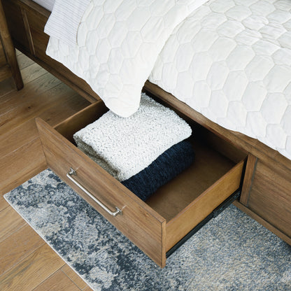 Cabalynn Queen Panel Bed with Storage