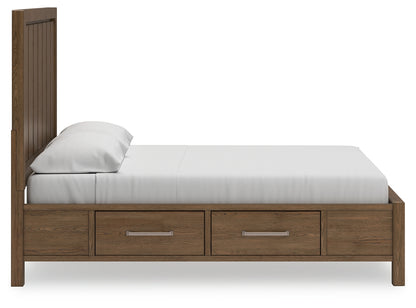 Cabalynn California King Panel Bed with Storage