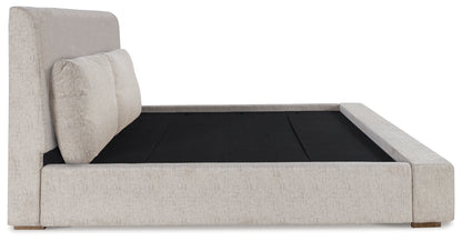 Cabalynn King Upholstered Bed, Dresser and 2 Nightstands