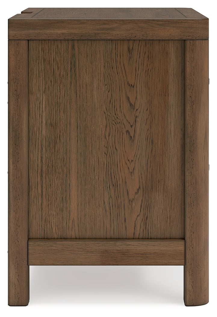 Cabalynn King Upholstered Bed, Dresser and 2 Nightstands