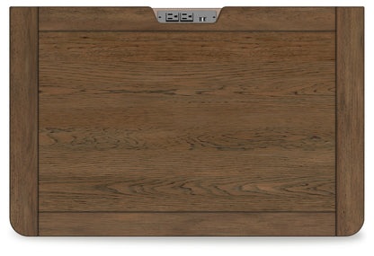 Cabalynn King Upholstered Bed and 2 Nightstands