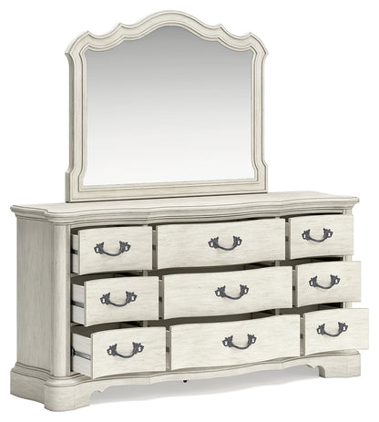 Arlendyne Dresser, Mirror, Chest and Nightstand