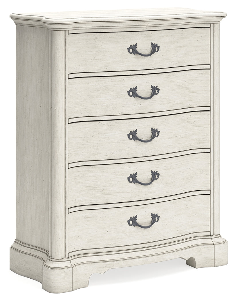 Arlendyne Dresser, Mirror, Chest and Nightstand