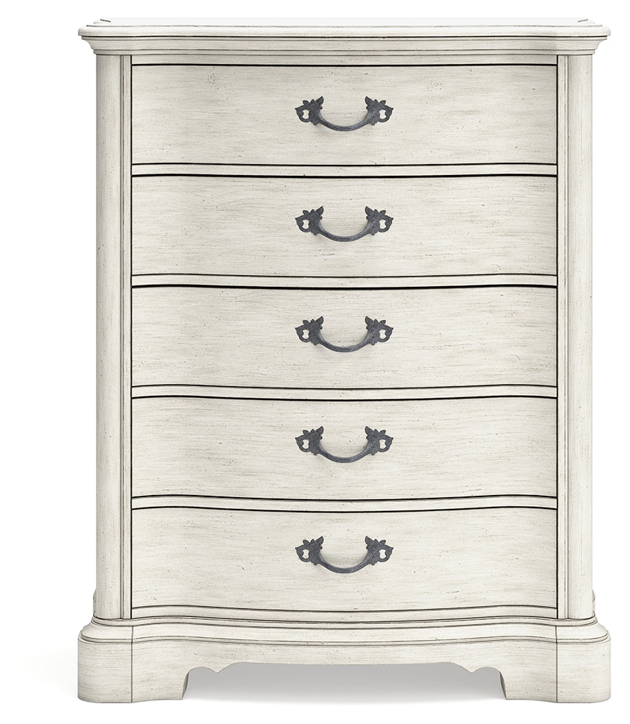 Arlendyne Dresser, Mirror, Chest and Nightstand