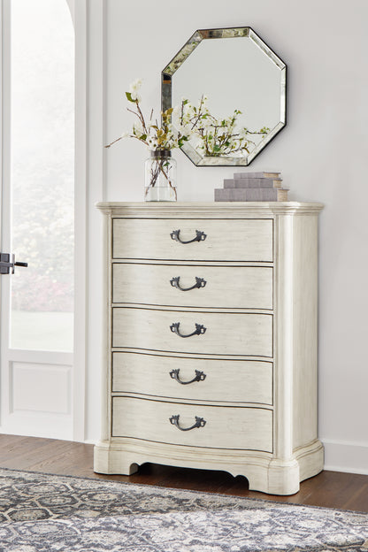 Arlendyne Dresser, Mirror, Chest and Nightstand