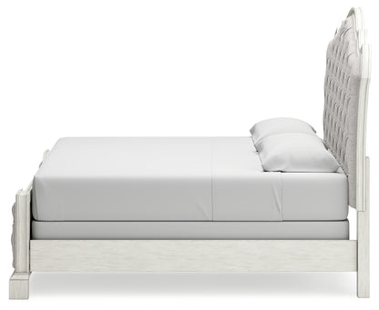 Arlendyne King Panel Bed and 2 Nightstands