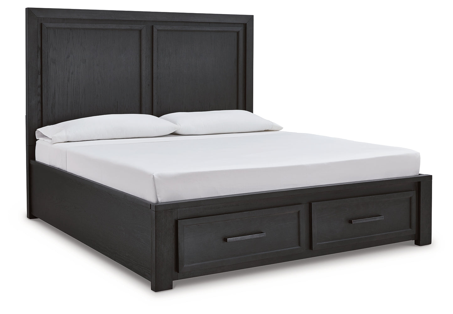 Foyland King Panel Storage Bed, Dresser and Mirror