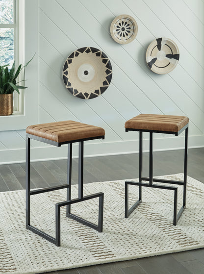 Strumford Bar Height Bar Stool (Set of 2)