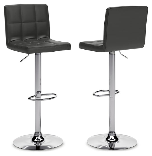 Bellatier Adjustable Height Bar Stool (Set of 2)