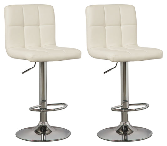 Bellatier Adjustable Height Bar Stool (Set of 2)