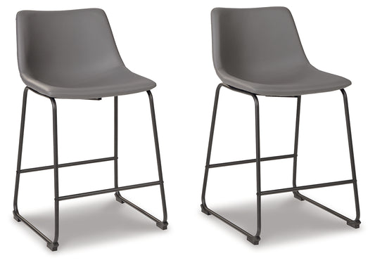 Centiar Counter Height Bar Stool (Set of 2)