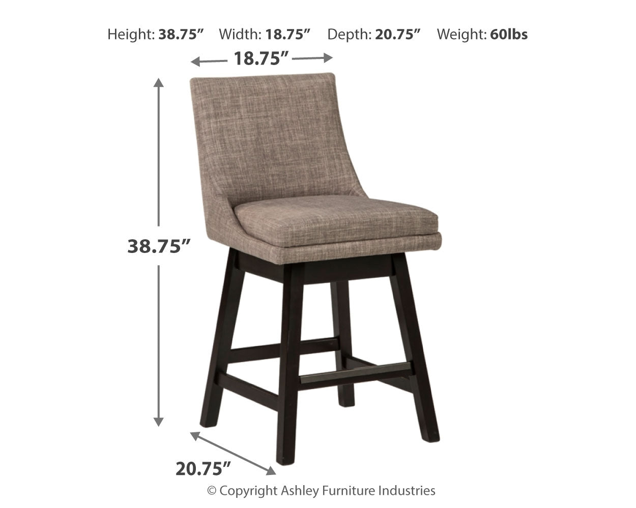 Tallenger Counter Height Bar Stool