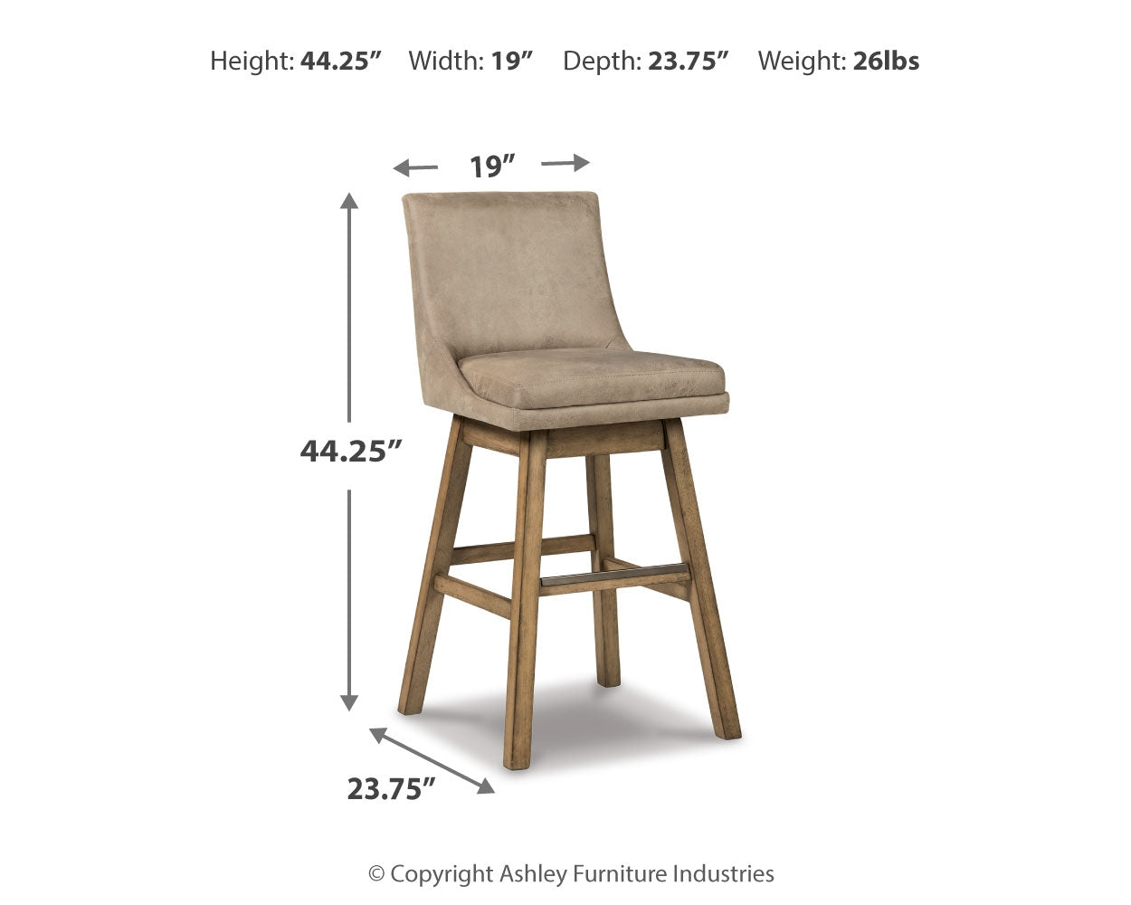 Tallenger Bar Height Bar Stool