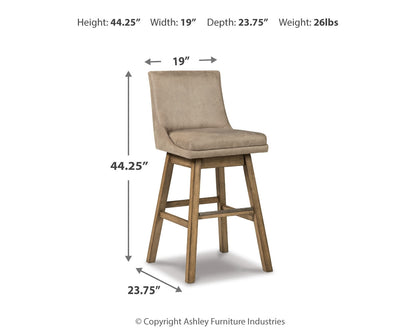 Tallenger Bar Height Bar Stool (Set of 2)