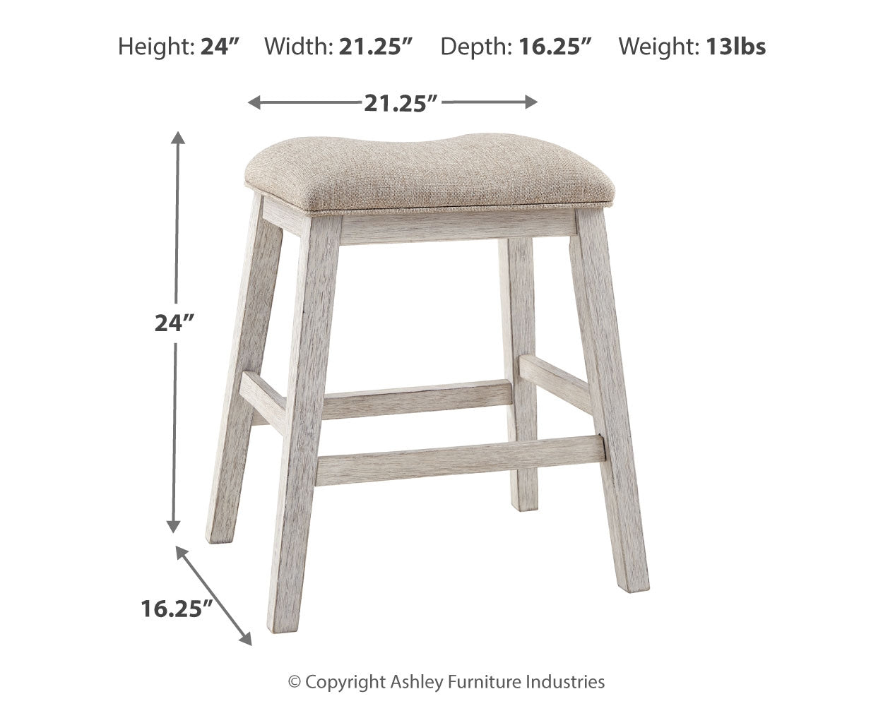 Skempton Counter Height Bar Stool (Set of 2)