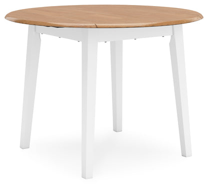 Gesthaven Dining Table and 4 Chairs