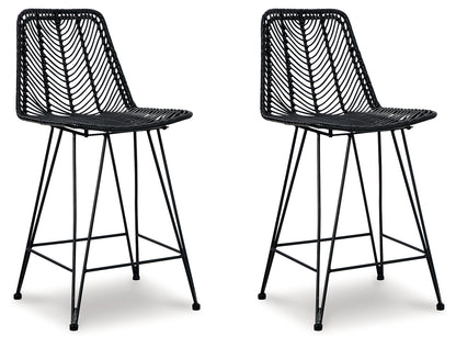 Angentree Counter Height Bar Stool (Set of 2)