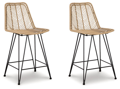 Angentree Counter Height Bar Stool (Set of 2)