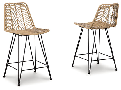 Angentree Counter Height Bar Stool (Set of 2)