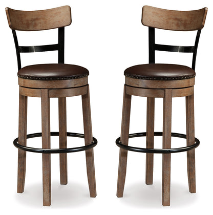 Pinnadel Bar Height Bar Stool (Set of 2)