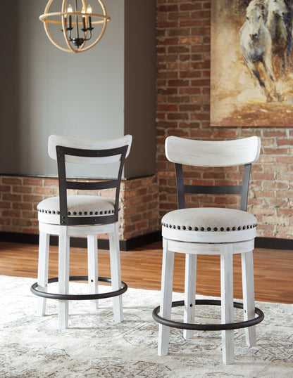 Valebeck Counter Height Barstool (Set of 2)