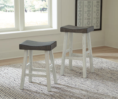 Glosco Counter Height Bar Stool (Set of 2)