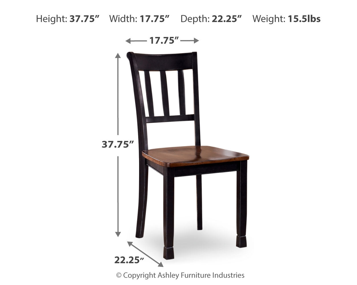 Owingsville Dining Table and 6 Chairs