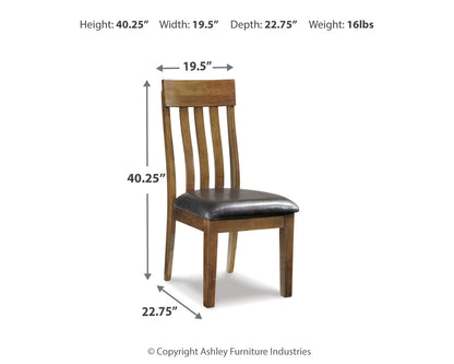 Ralene Dining Table with 4 Chairs, Bench and Server