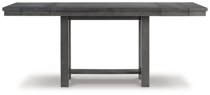 Myshanna Counter Height Dining Table and 8 Barstools