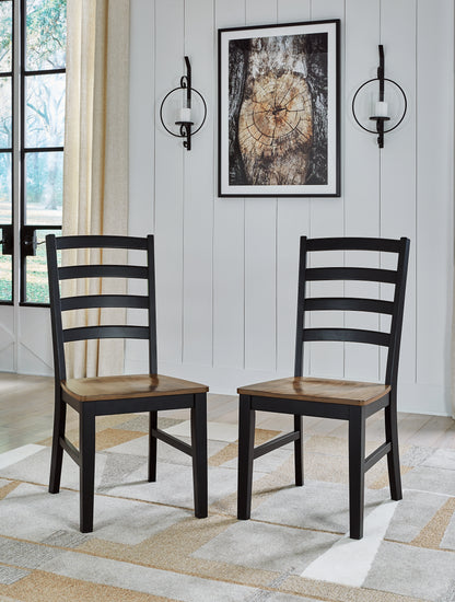 Wildenauer Dining Table, 4 Chairs and Bench