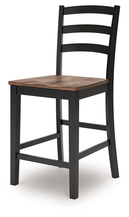 Wildenauer Counter Height Dining Table and 6 Barstools