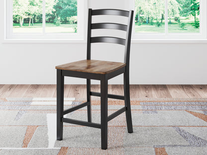 Wildenauer Counter Height Dining Table and 6 Barstools