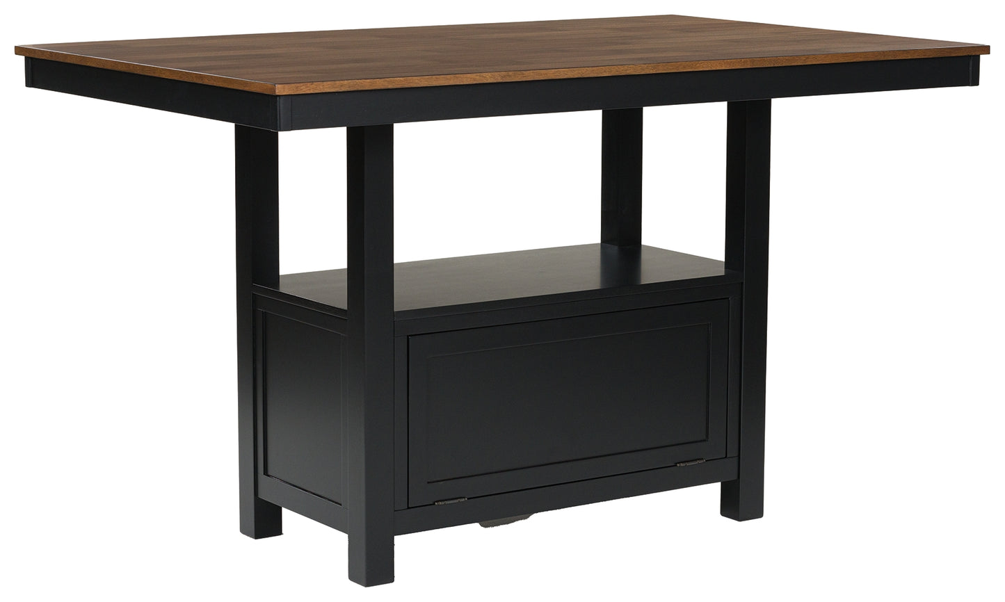 Wildenauer Counter Height Dining Table and 6 Barstools
