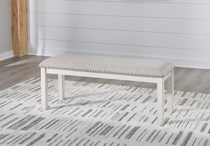 Robbinsdale Dining Table, 4 Chairs and Bench