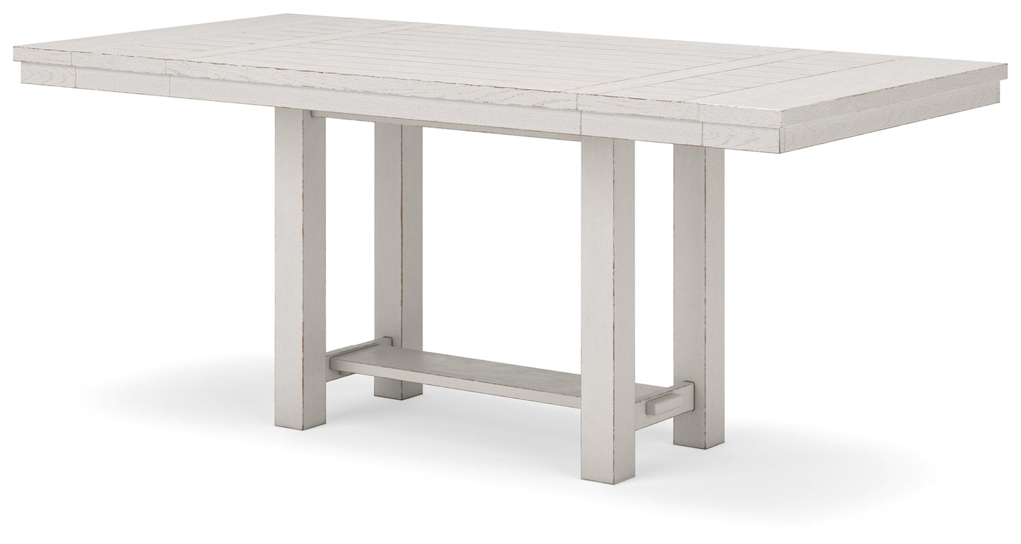 Robbinsdale Counter Height Table and 8 Barstools