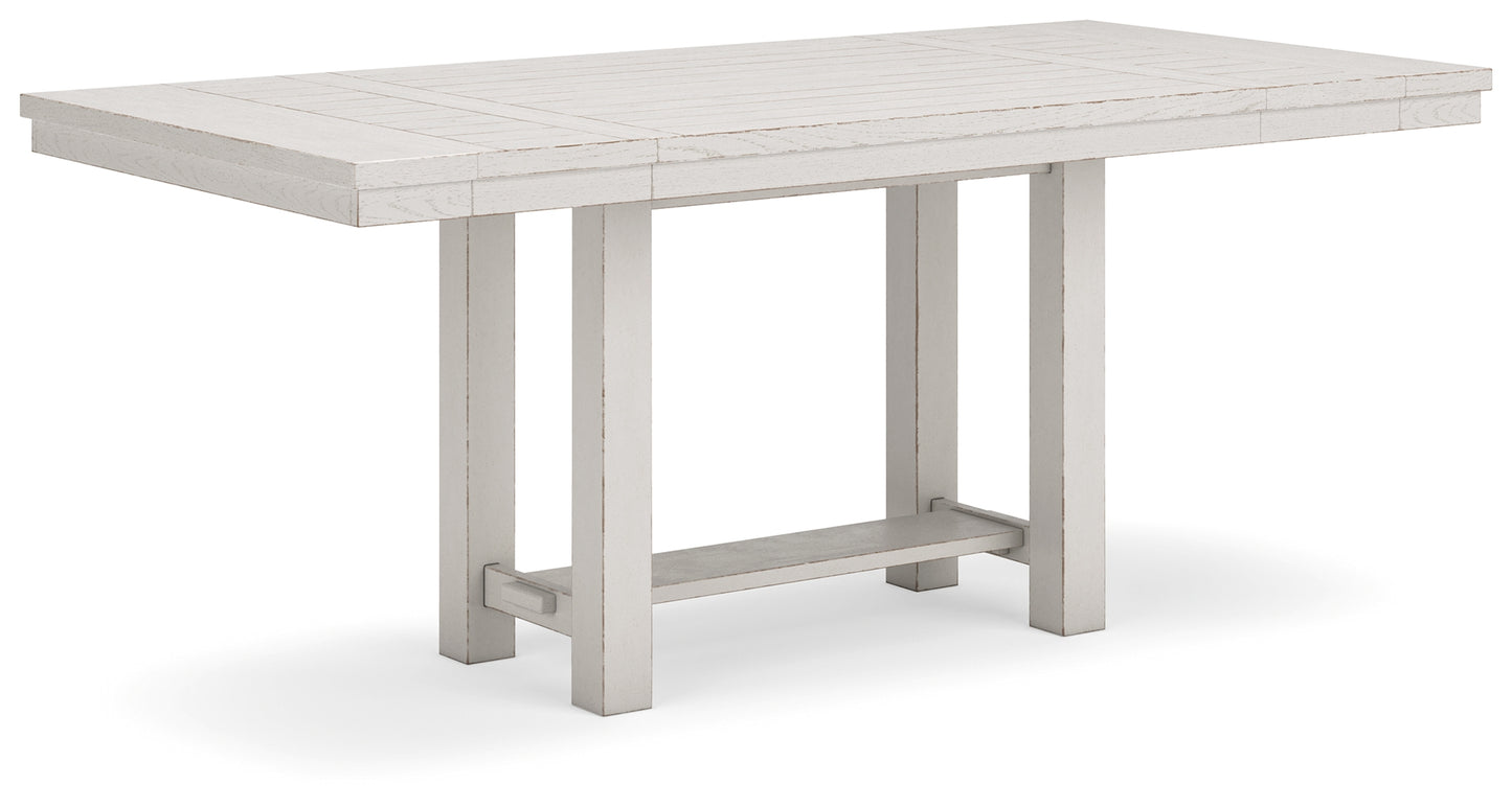 Robbinsdale Counter Height Table and 8 Barstools