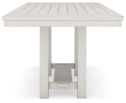 Robbinsdale Counter Height Table and 8 Barstools