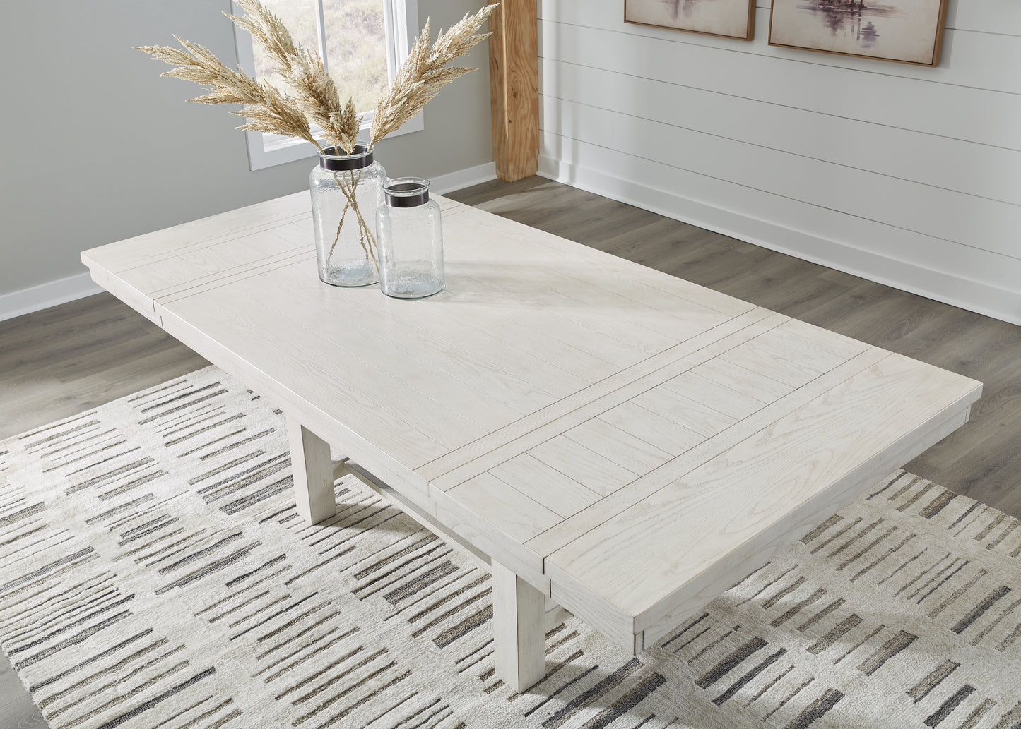 Robbinsdale Dining Table, 4 Chairs and Bench