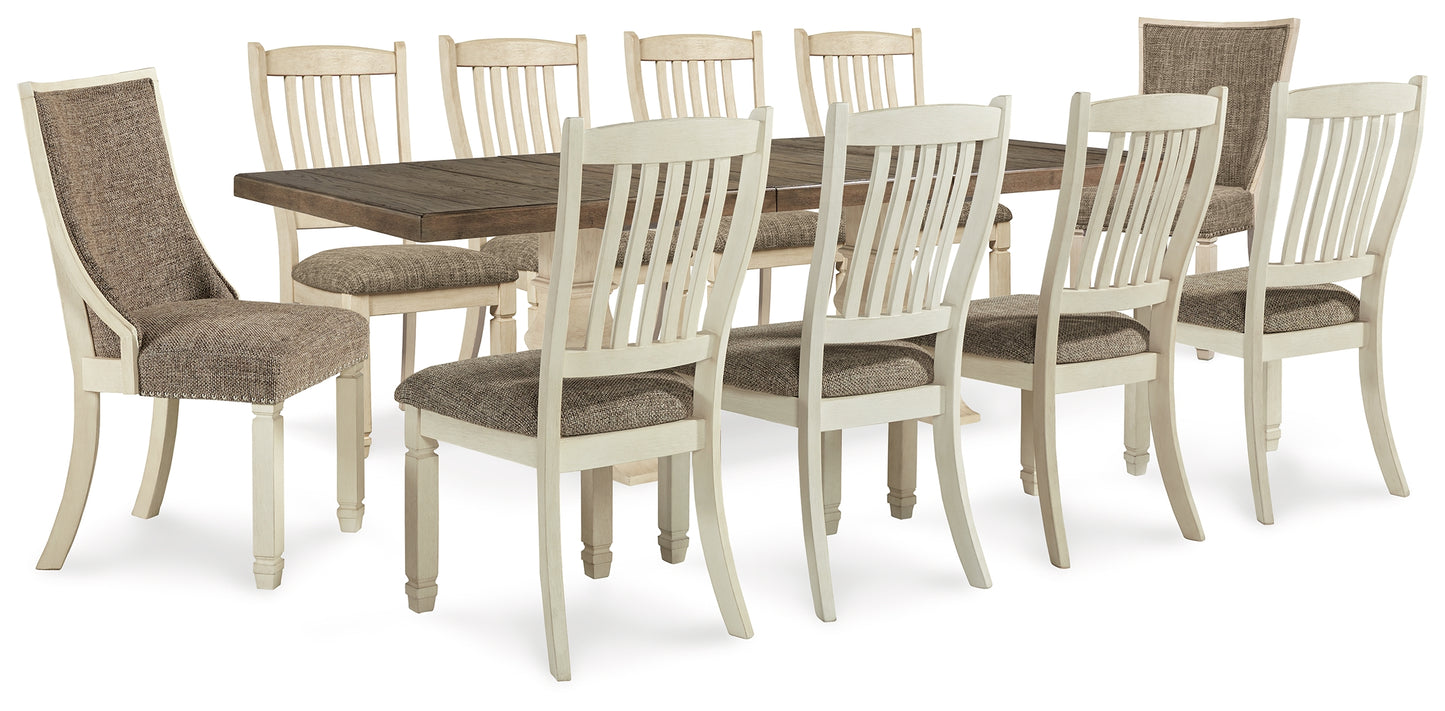 Bolanburg Dining Table and 10 Chairs