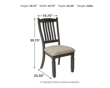 Tyler Creek Dining Table, 4 Chairs and Bench