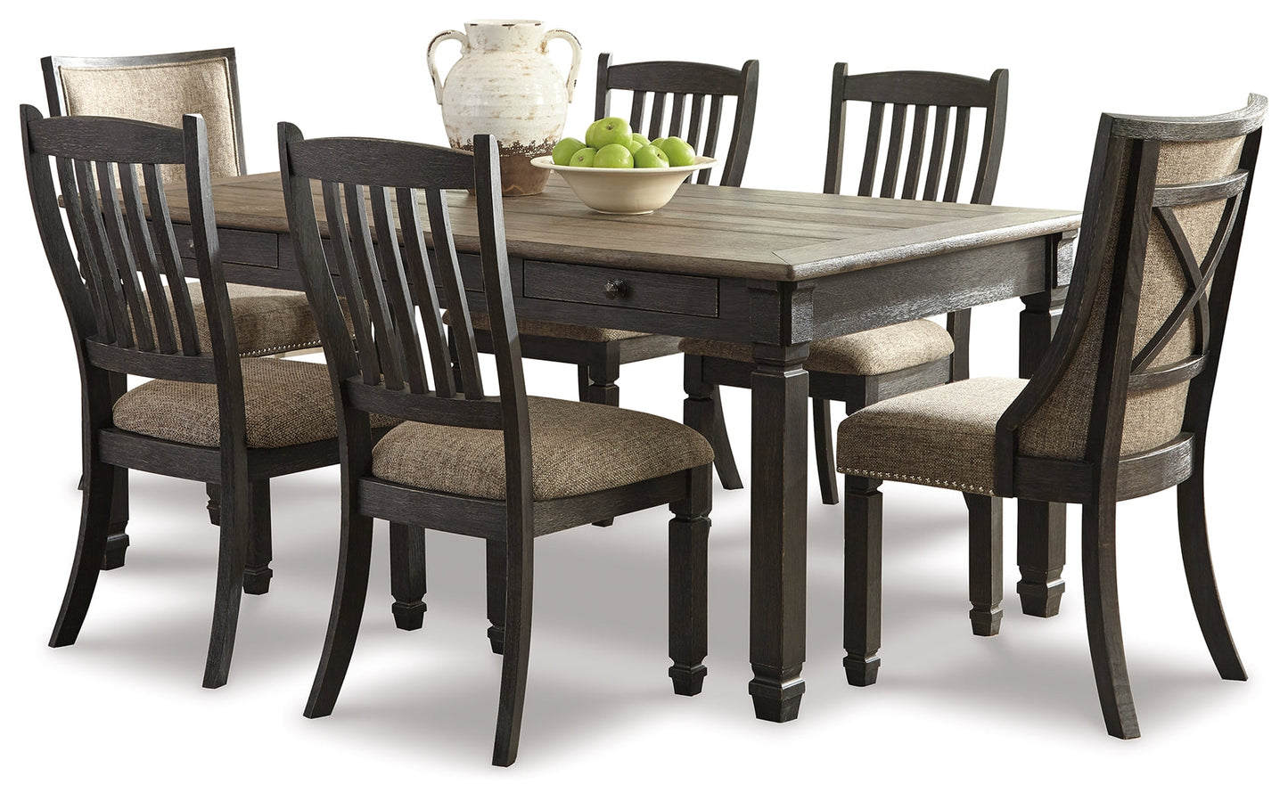 Tyler Creek Dining Table with 6 Chairs