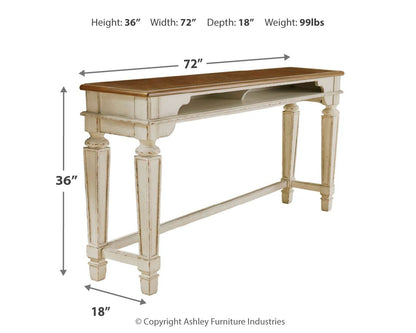 Realyn Counter Height Dining Table