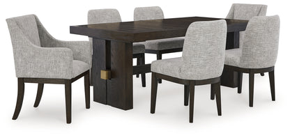 Burkhaus Dining Table and 6 Chairs