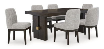 Burkhaus Dining Table and 6 Chairs