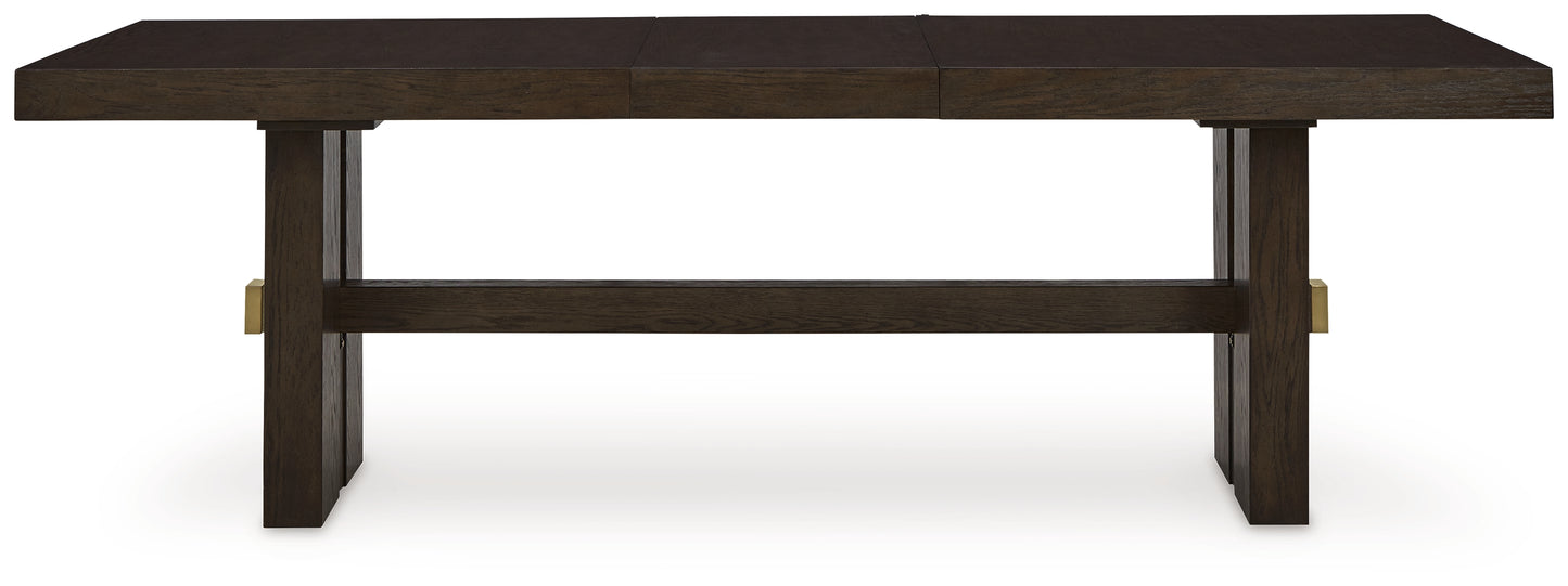 Burkhaus Dining Table and 4 Chairs