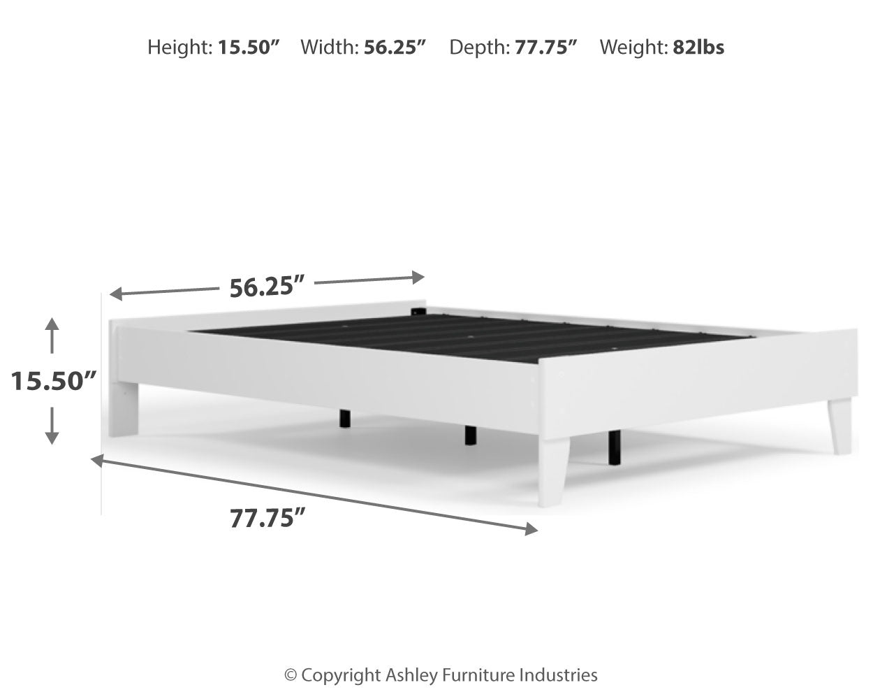 Piperton Full Platform Bed