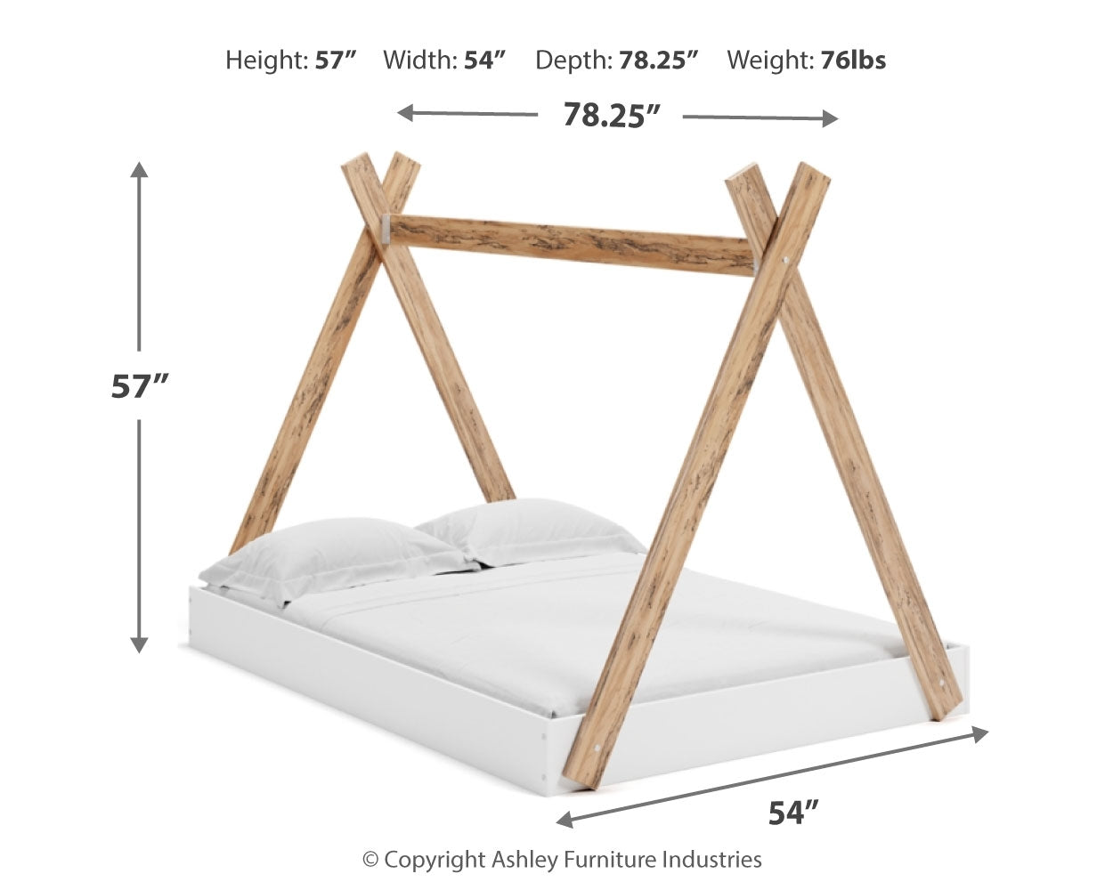 Piperton Full Tent Complete Bed in Box